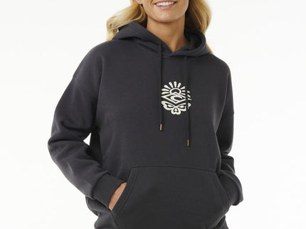 Icons Of Surf Heritage Hood - Washed Black