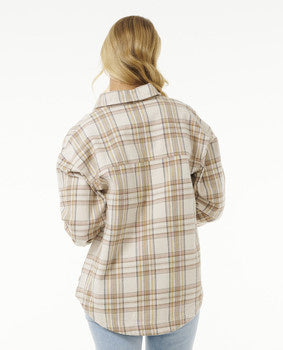 High Tide Soft Flannel - Bone