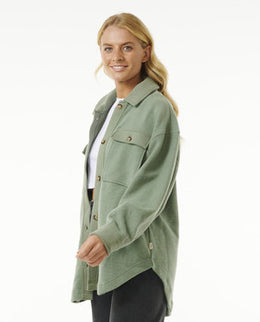 High Tide Fleece-Jacke – Salbei