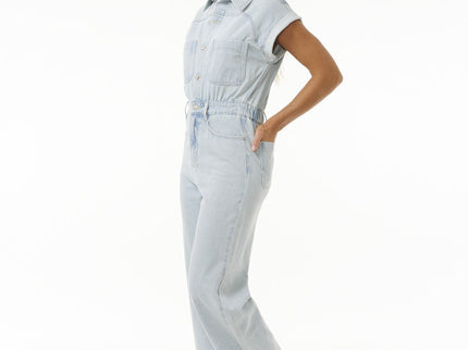 The Search Denim Boilersuit - Light Blue