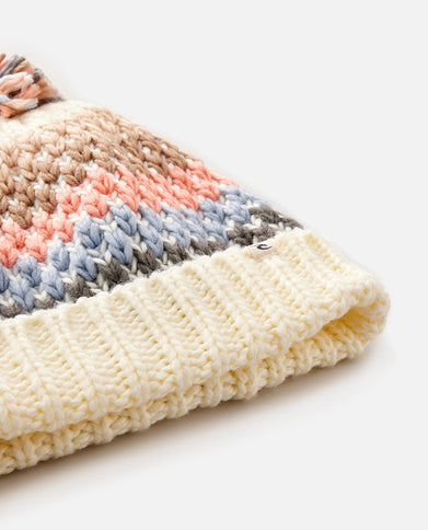 Cosy Reg Pom Beanie - Multi