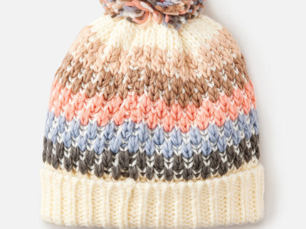 Cosy Reg Pom Beanie - Multi