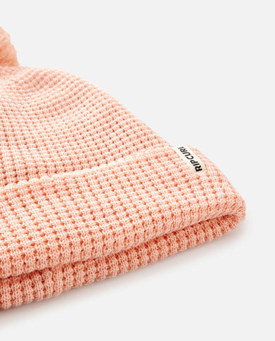 Anoeta Reg Pom Pom Beanie - Faded Rose