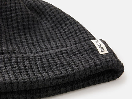 Anoeta Reg Pom Pom Beanie - Black