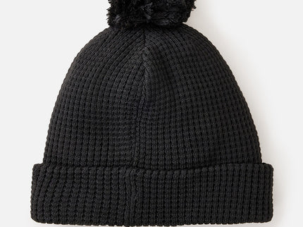 Anoeta Reg Pom Pom Beanie - Black