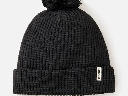 Anoeta Reg Pom Pom Beanie - Black