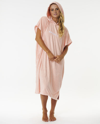 Classic Surf Hooded Towel - Peach