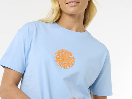 Icons Of Surf Relaxed Tee - Mid Blue