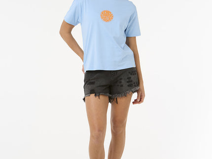 Icons Of Surf Relaxed Tee - Mid Blue