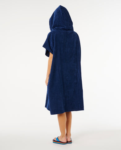 Icon Hooded Towel - Dark Navy