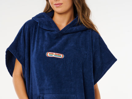 Icon Hooded Towel - Dark Navy