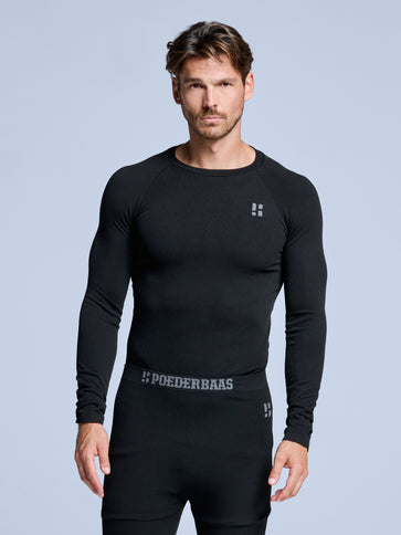 Baselayer Shirt Men - Black
