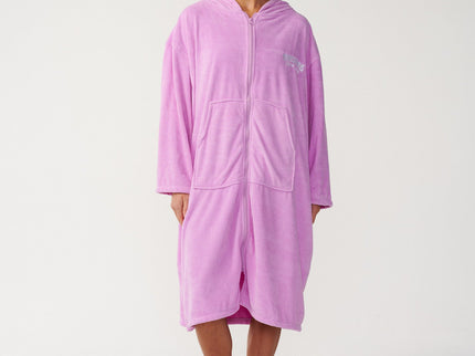 Classic Surf Zip Thru Hooded - Lilac  Poncho van Rip Curl | SHAKA