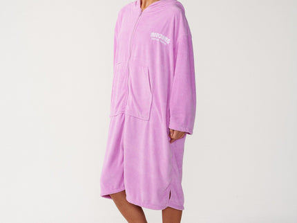Classic Surf Zip Thru Hooded - Lilac  Poncho van Rip Curl | SHAKA