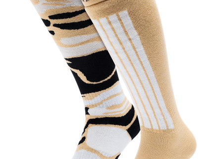 Ski Socks 2 pack - Warm Sand