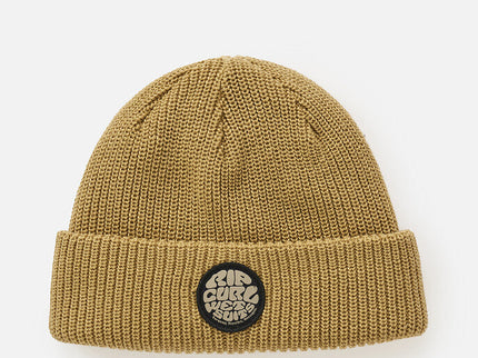 Icons Reg Beanie - Mustard  Muts van Rip Curl | SHAKA