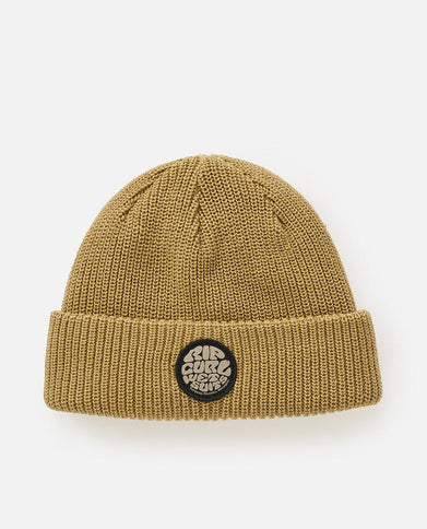 Icons Reg Beanie - Mustard  Muts van Rip Curl | SHAKA