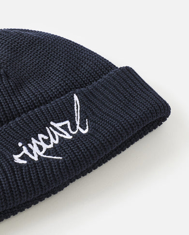 Icons Reg Beanie - Washed Black  Muts van Rip Curl | SHAKA
