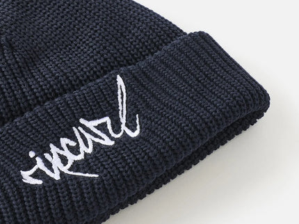 Icons Reg Beanie - Black