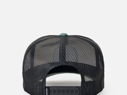 Custom Curve Trucker - Bone/Aloe