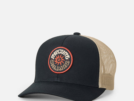 Custom Curve Trucker - Black/Khaki