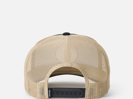 Custom Curve Trucker - Black/Khaki