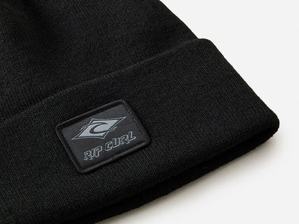 Classic Surf Tall Beanie - Black