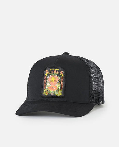 Bells PRO 26 Trucker - Washed Black  Cap van Rip Curl | SHAKA