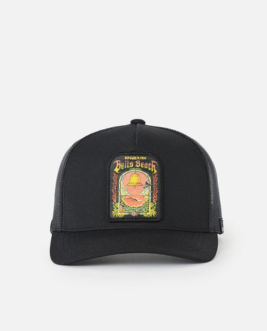 Bells PRO 26 Trucker - Washed Black  Cap van Rip Curl | SHAKA