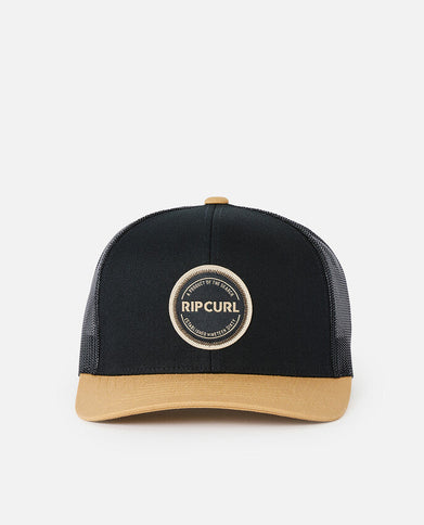Routine 2.0 Trucker - Black/khaki  Cap van Rip Curl | SHAKA