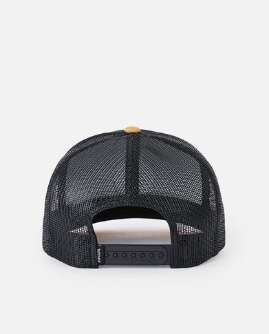 Routine 2.0 Trucker - Black/khaki  Cap van Rip Curl | SHAKA