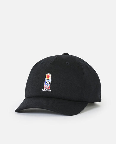 S-Series Totemåêadj Cap - Black  Cap van Rip Curl | SHAKA