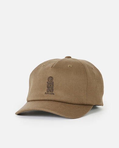 S-Series Totemåêadj Cap - Walnut  Cap van Rip Curl | SHAKA