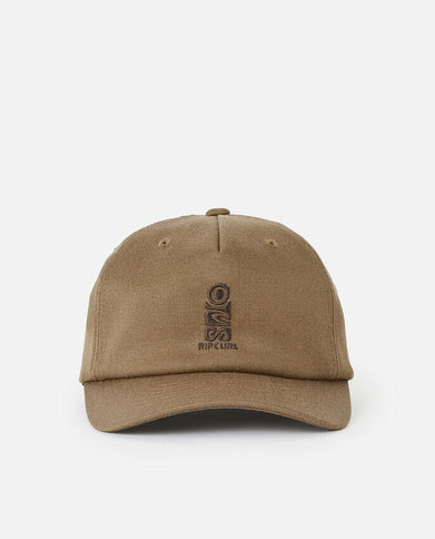 S-Series Totemåêadj Cap - Walnut  Cap van Rip Curl | SHAKA