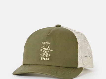 Search Icon Canvas Trucker - Dark Olive  Cap van Rip Curl | SHAKA