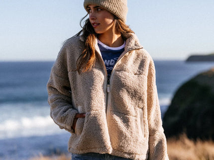 Cala Nights Sherpa Jacket - Natural