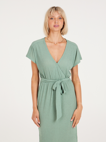 PRTNADIA 24 dress - Green Baygreen