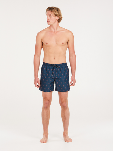 PRTALVIS beachshort - Night Sky navy