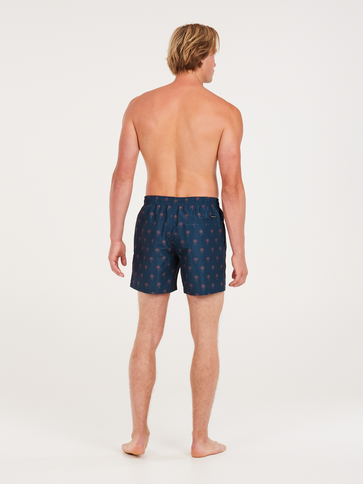 PRTALVIS beachshort - Night Sky navy