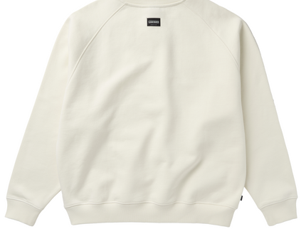 Enroute Crew Sweat - Off White  Sweat van Mystic | SHAKA