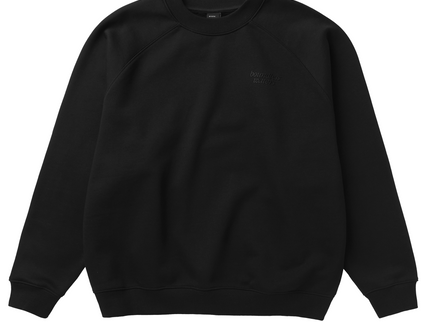 Enroute Crew Sweat - Black  Sweat van Mystic | SHAKA