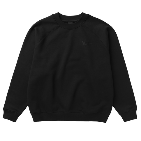 Enroute Crew Sweat - Black  Sweat van Mystic | SHAKA