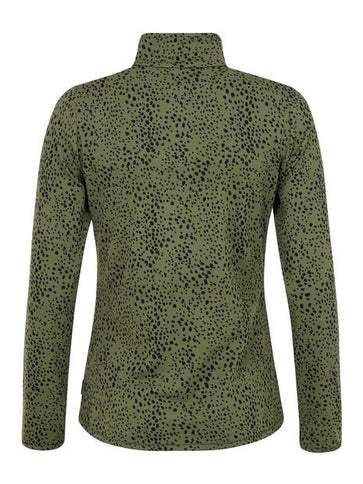 PRTGRENADA 1/4 zip top - Botanic Green