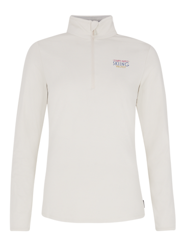 PRTLUNAR 1/4 zip active top - Kitoffwhite