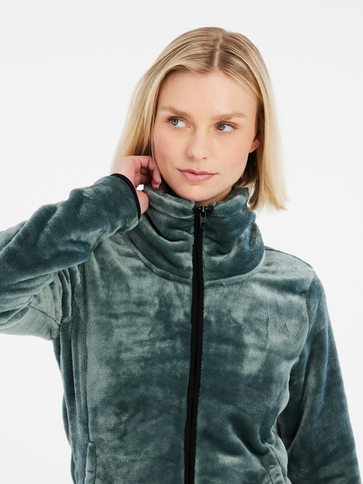 PRTVANCE full zip top - Evergreen