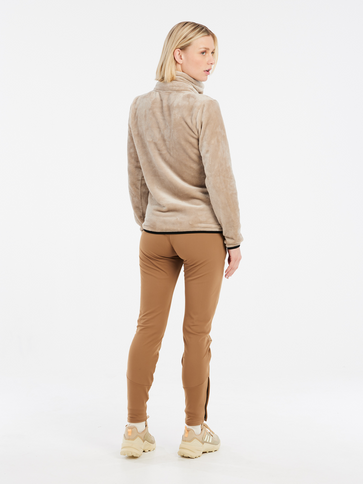 PRTVANCE full zip top - BambooBeige