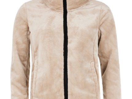 PRTVANCE full zip top - BambooBeige