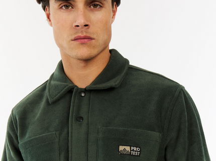 PRTFinest Outdoor overshirt - Kale green
