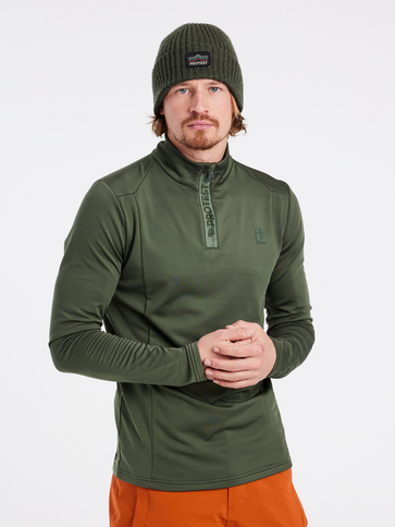 REWILL 1/4 Zip Active Top – Thymian