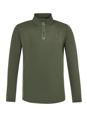 REWILL 1/4 Zip Active Top – Thymian